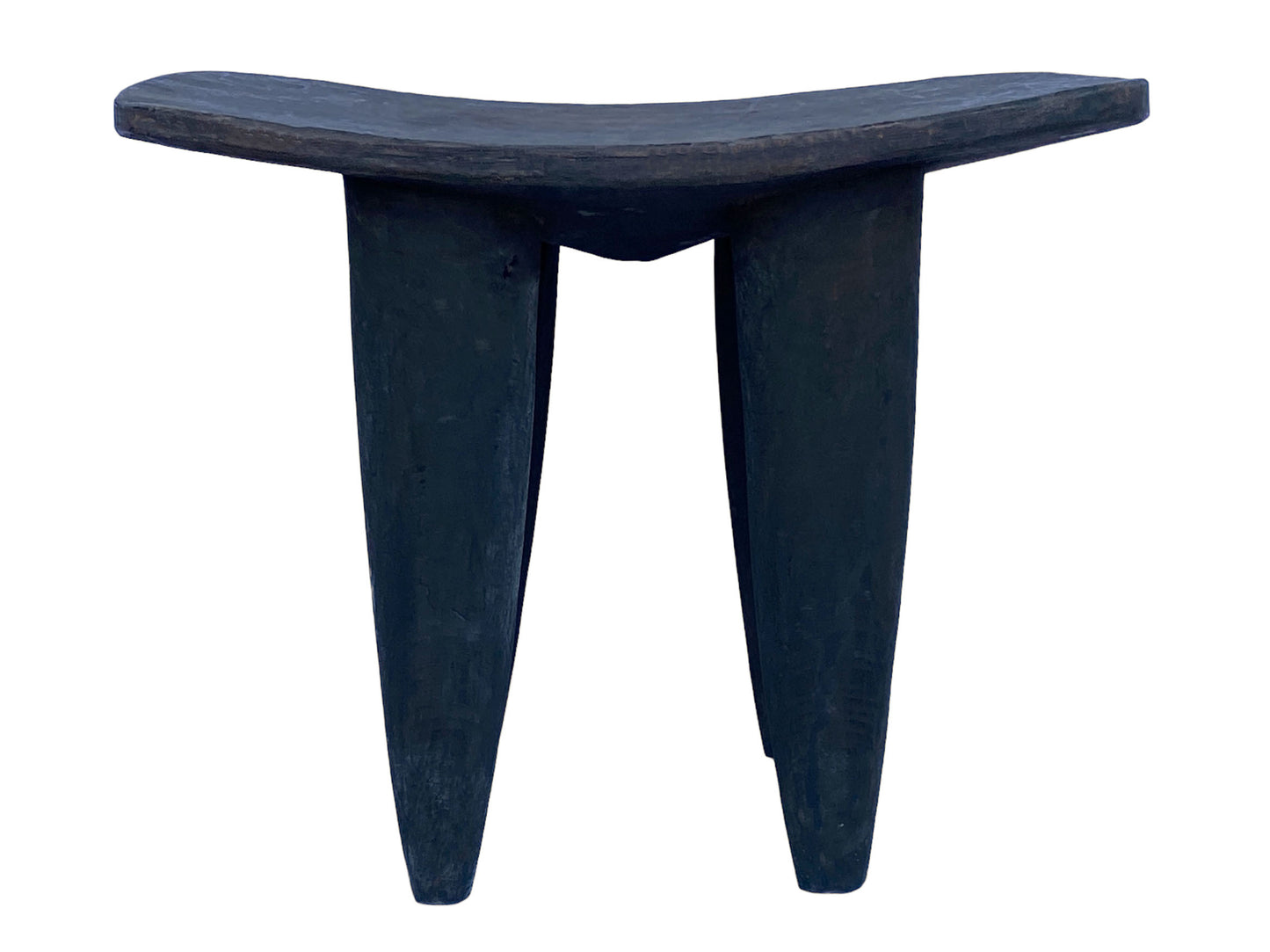 #5458 LG African Senufo Stool / Table I coast 24.5" w by 19" H