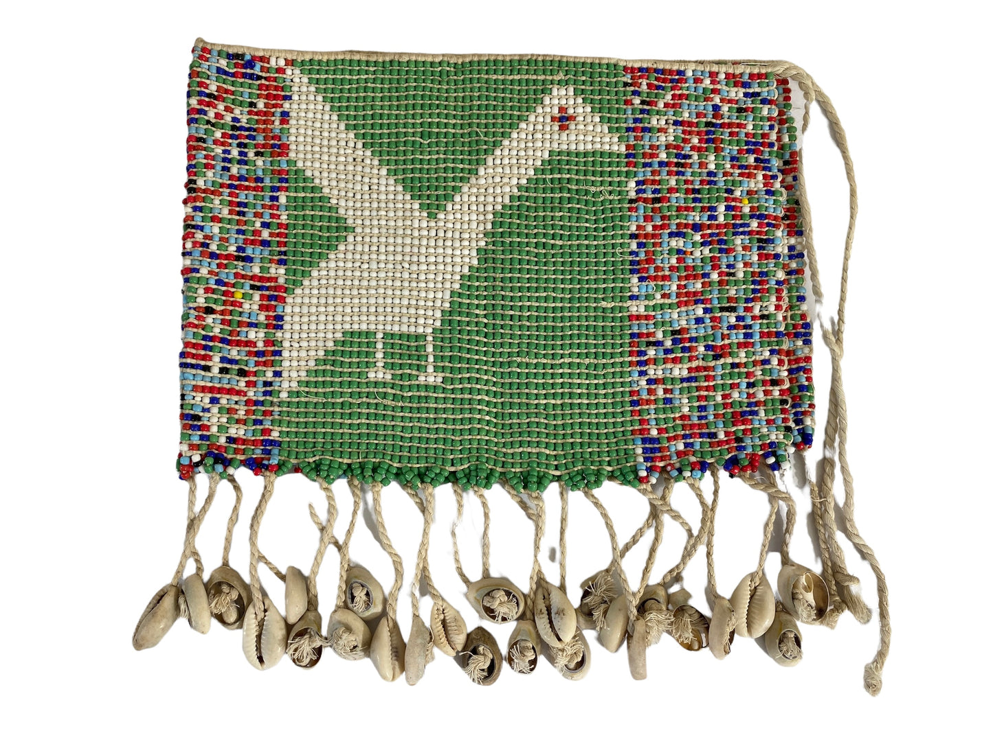 #4548 Ceremonial Beaded Skirt Kirdi Pikuran Cameroon