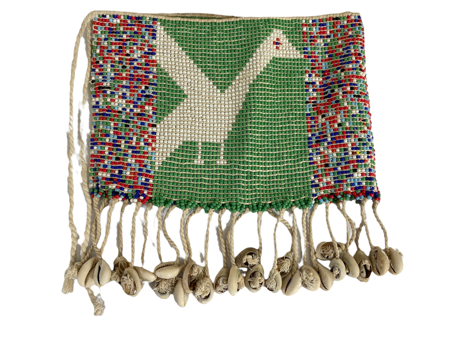 #4548 Ceremonial Beaded Skirt Kirdi Pikuran Cameroon