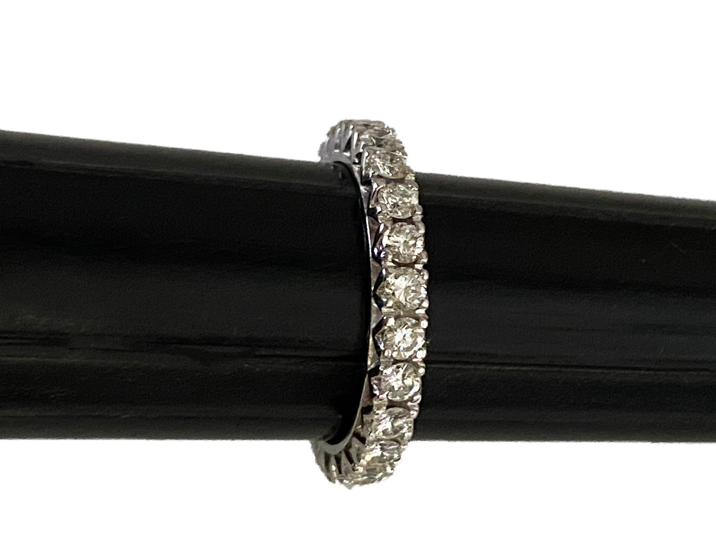 #3973 Marquise Shaped Diamond Wedding Band Size 5.3/4
