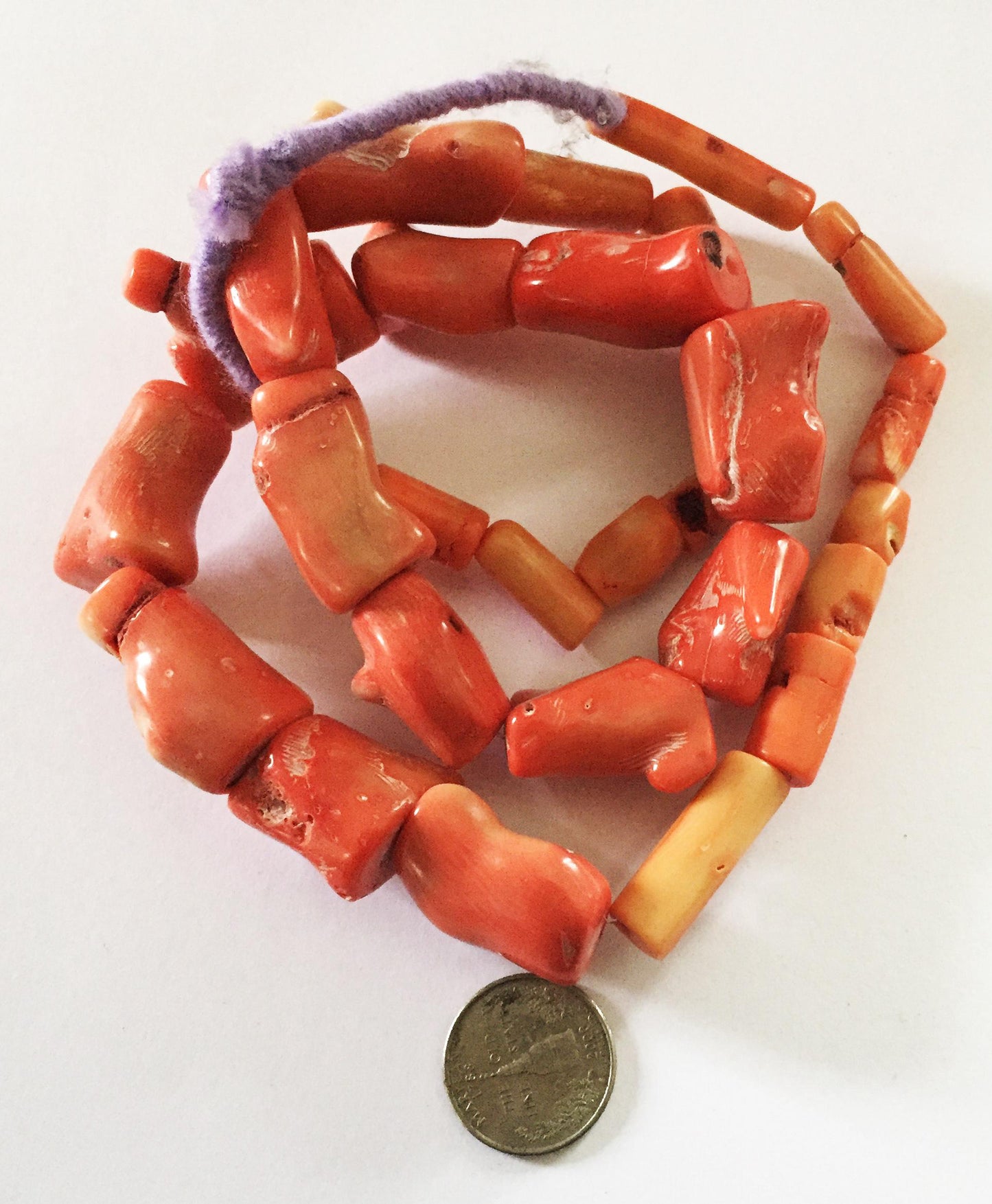 African Angel Skin Color Coral #1497
