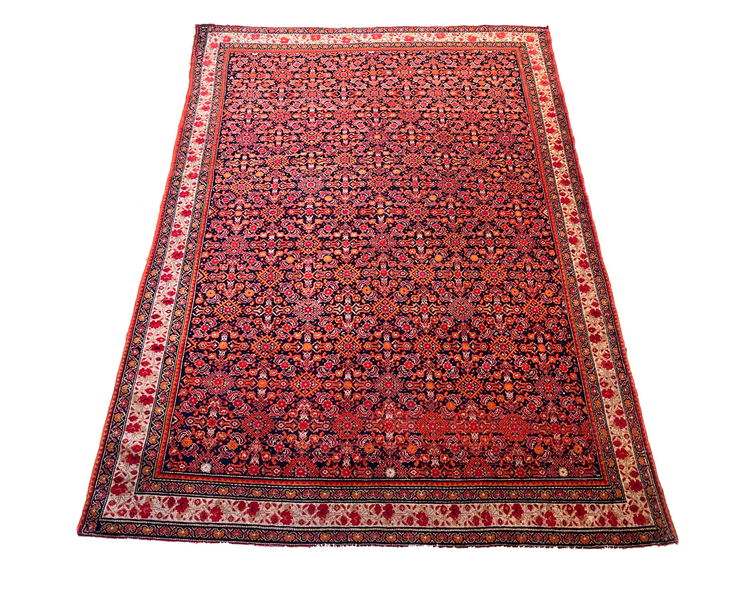 #3066 Antique Fereghan Rug 6.4' by 4.75'