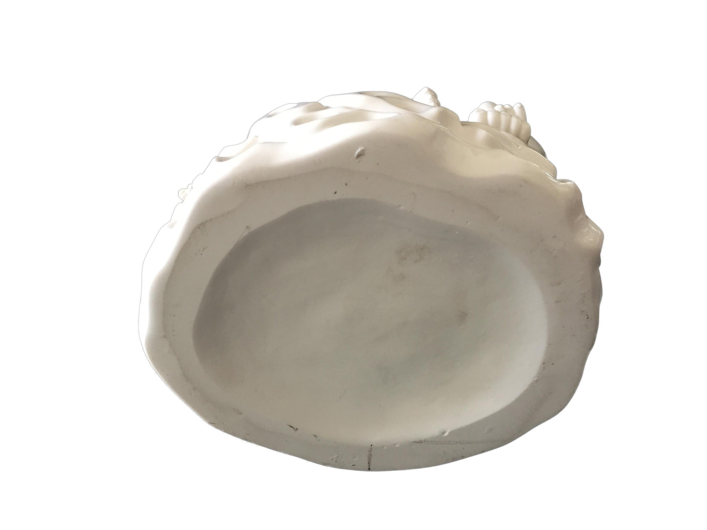 #1617 Blanc De Chine Happy Buddha 6" H