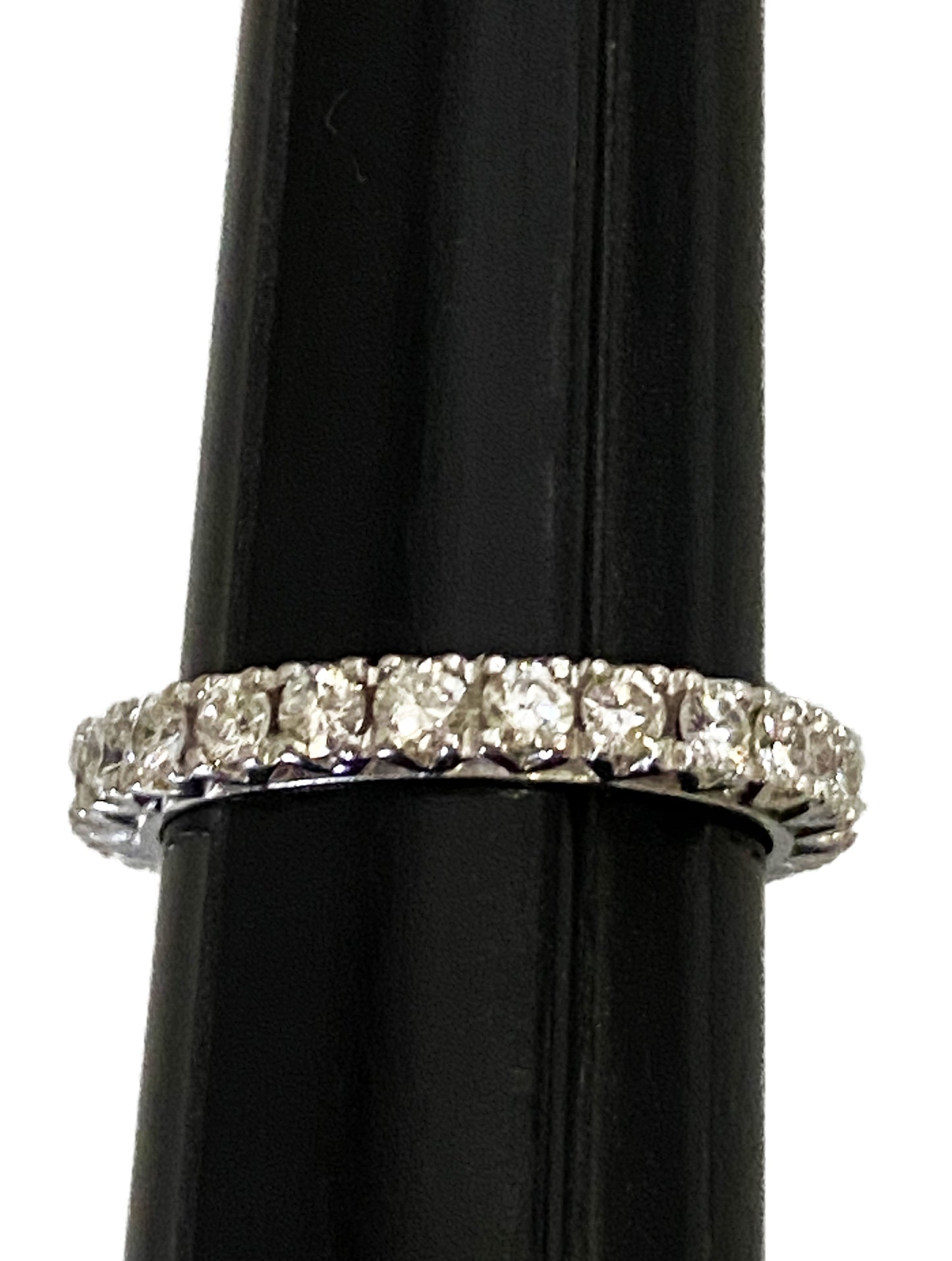#3973 Marquise Shaped Diamond Wedding Band Size 5.3/4