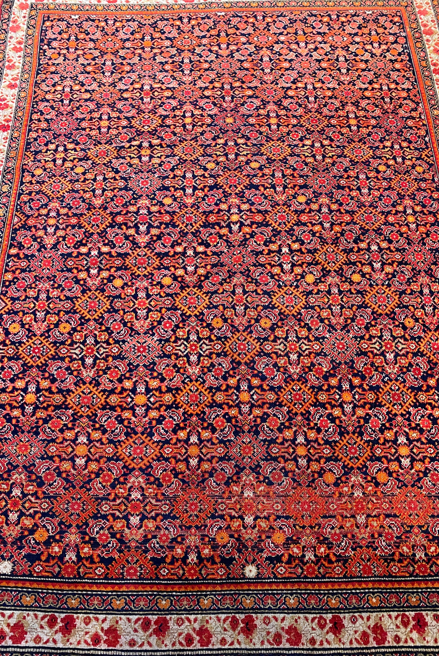 #3066 Antique Fereghan Rug 6.4' by 4.75'