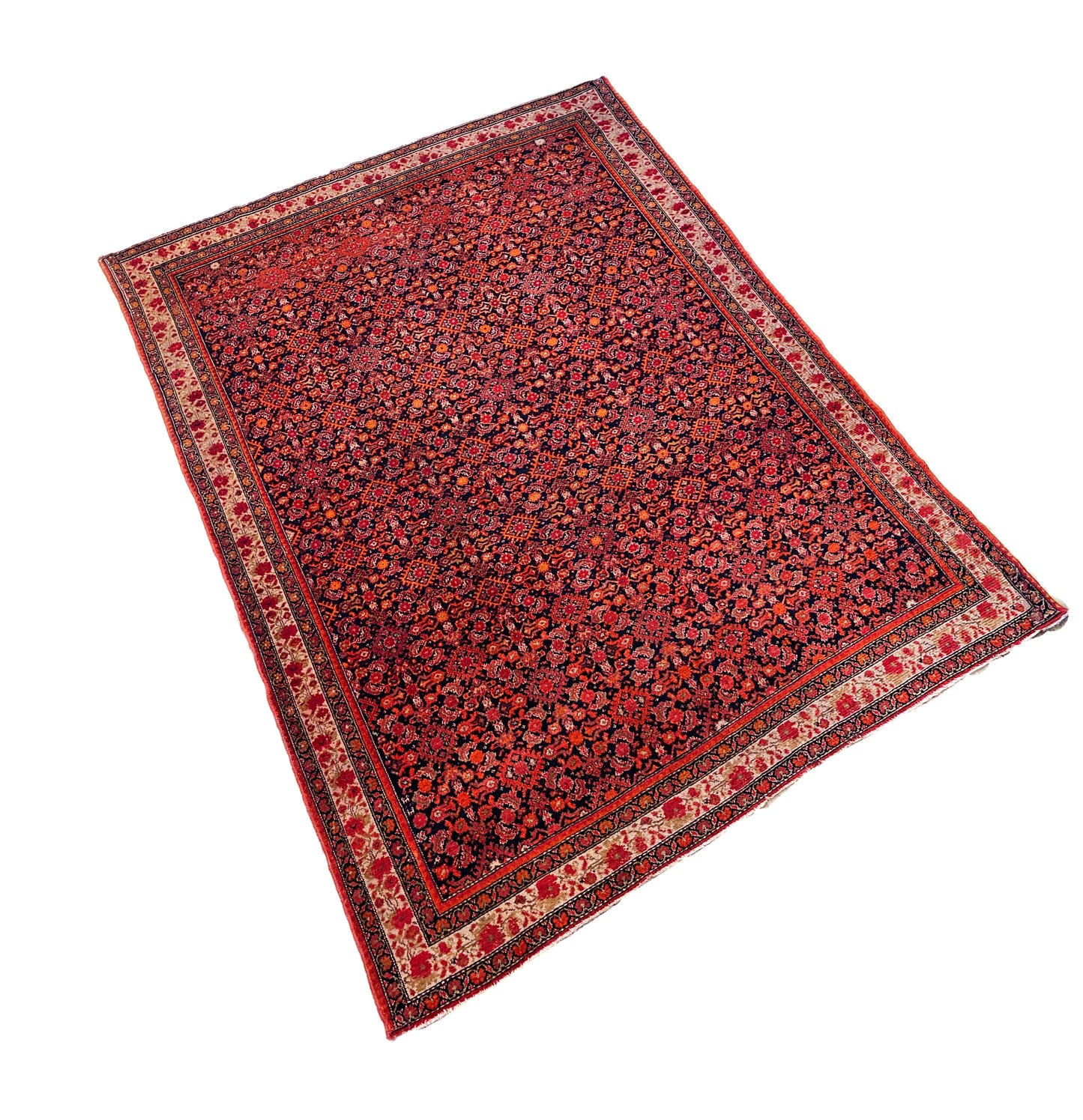 #3066 Antique Fereghan Rug 6.4' by 4.75'