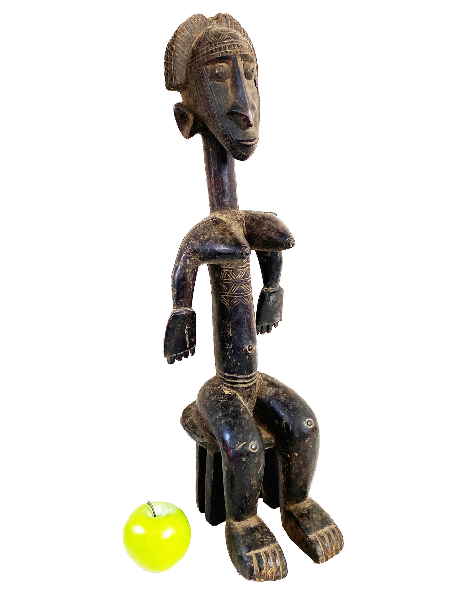 #4327 Old /Rare  Dogon Maternity Female Figure Nommo Mali 24" H