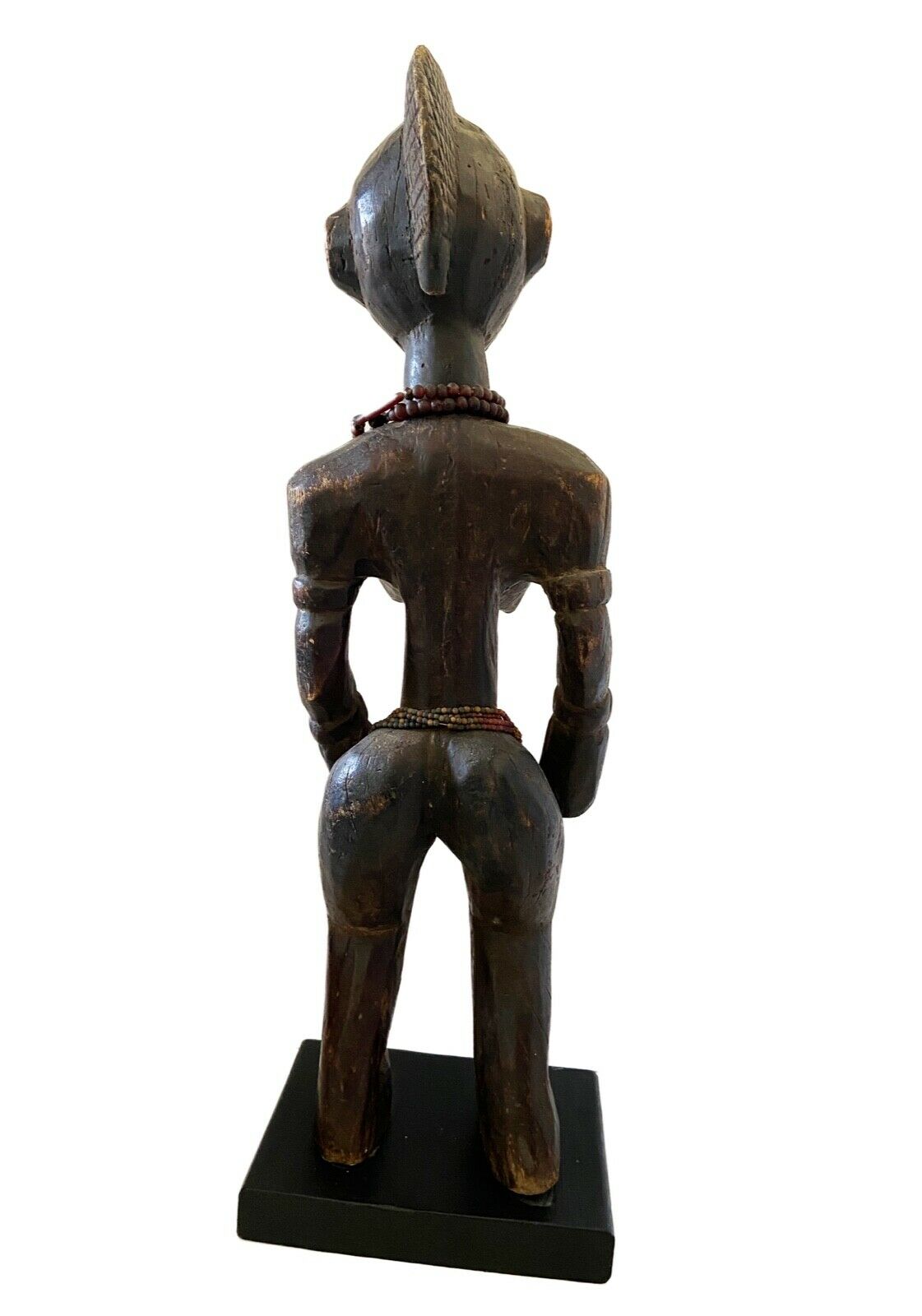 #2161 Old African Senufo Maternity Sculpture 28" H