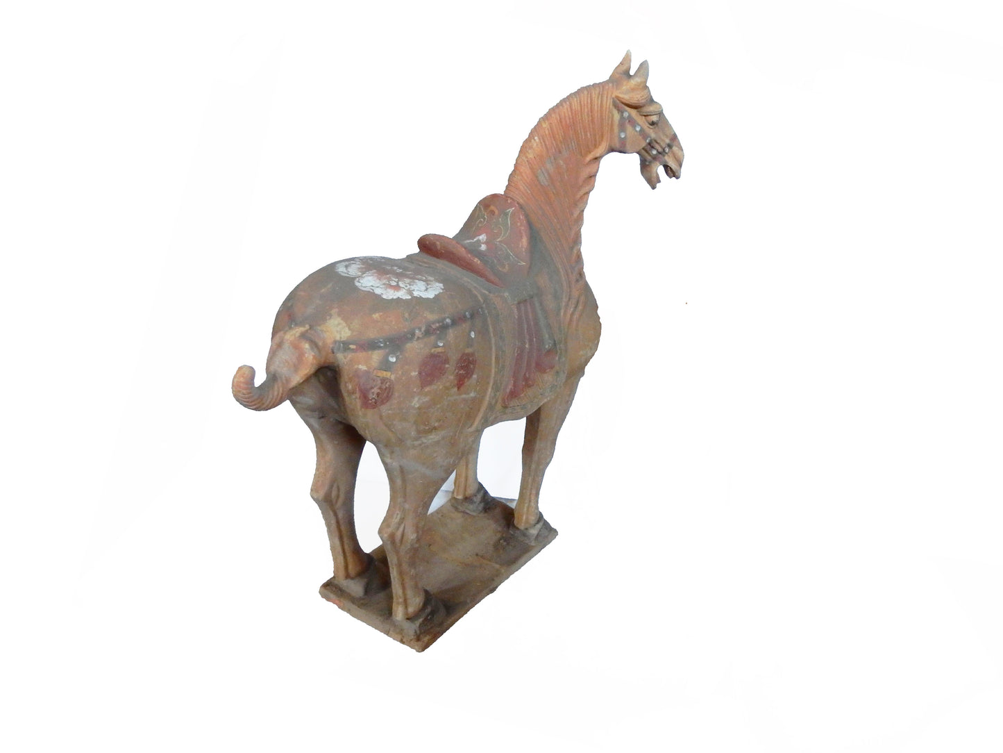#3995 Chinoiserie Large Tang Dynasty-Style Standing Horse