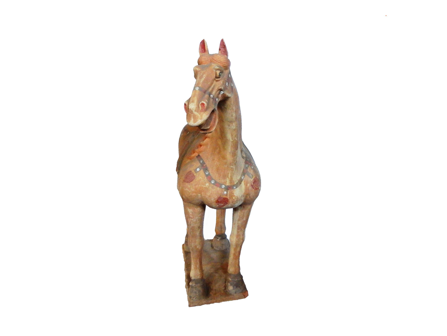 #3995 Chinoiserie Large Tang Dynasty-Style Standing Horse