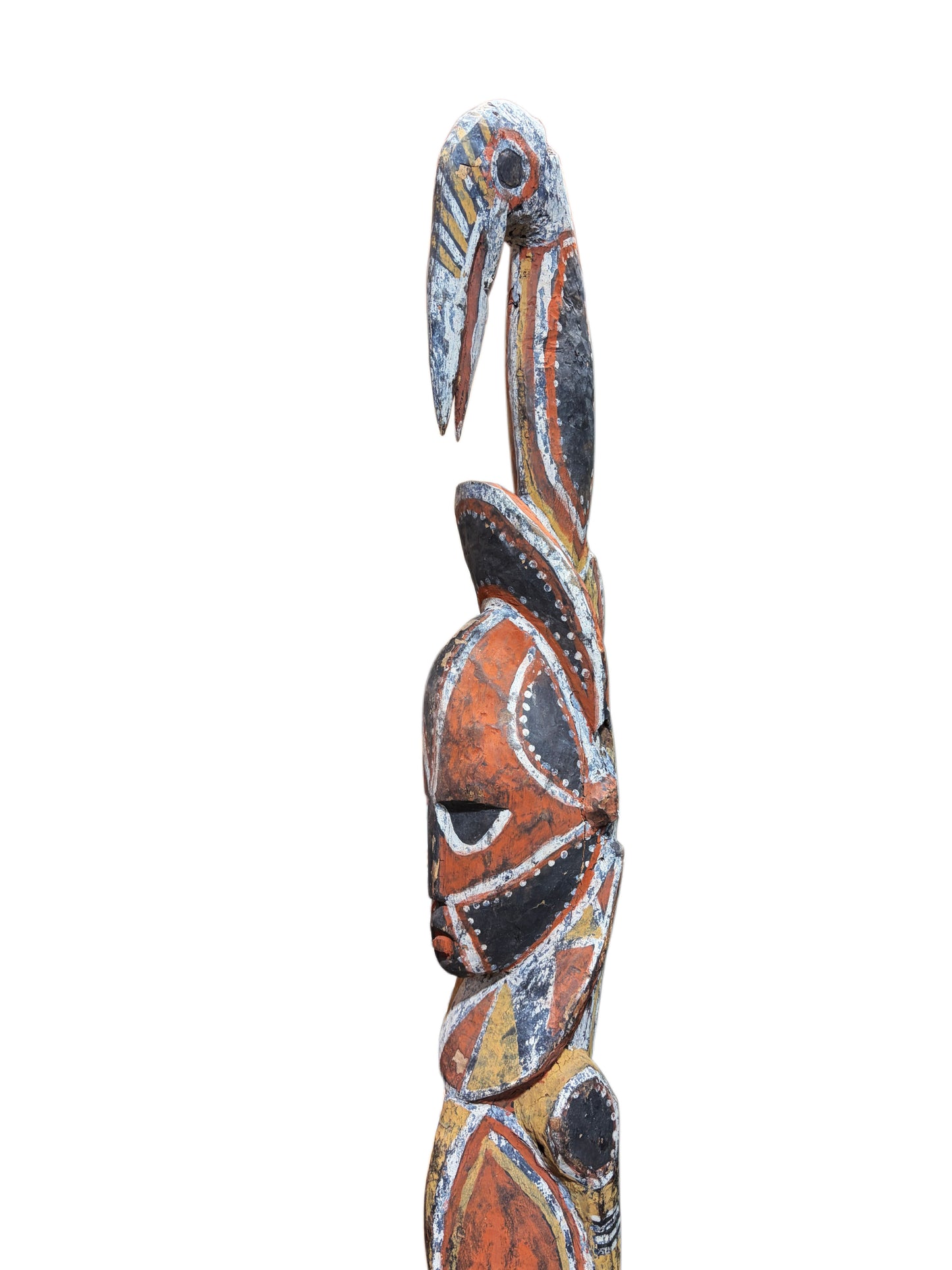 #1255 Vintage  Standing Figure, Abelam People of the Sepik River-Tribes of Papau New Guinea
