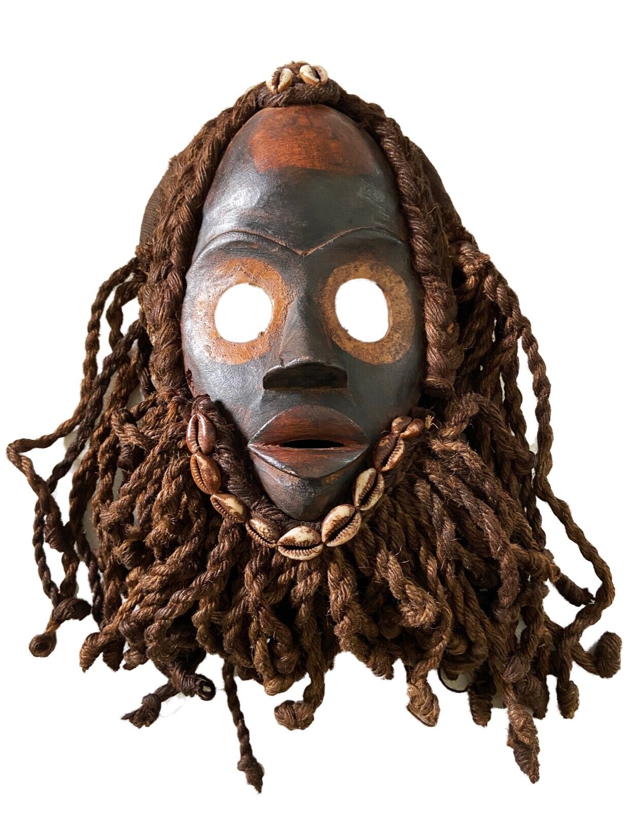 #3553  Superb African I .Coast Dan Ceremonial Mask 14" H