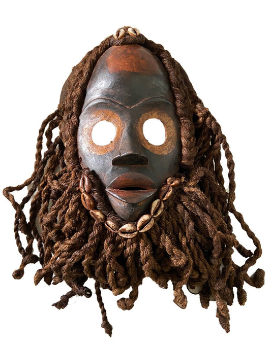 #3553  Superb African I .Coast Dan Ceremonial Mask 14" H