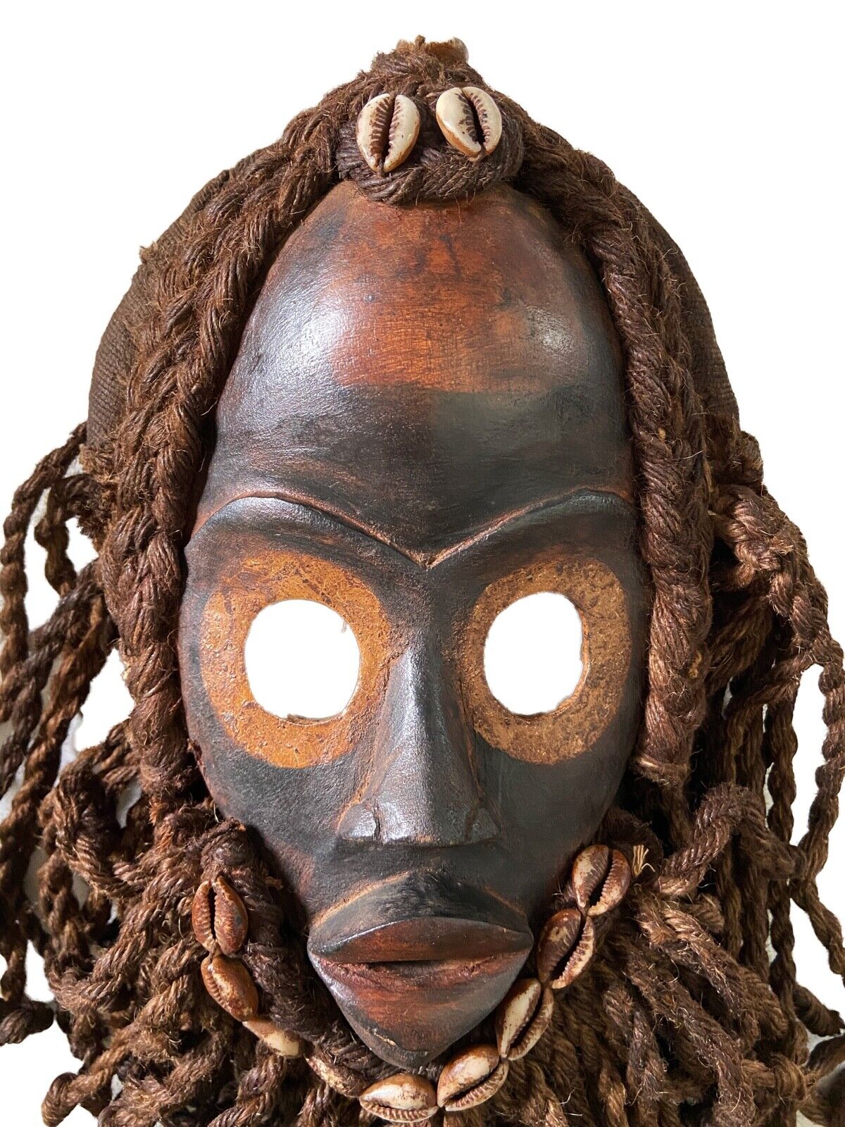 #3553  Superb African I .Coast Dan Ceremonial Mask 14" H