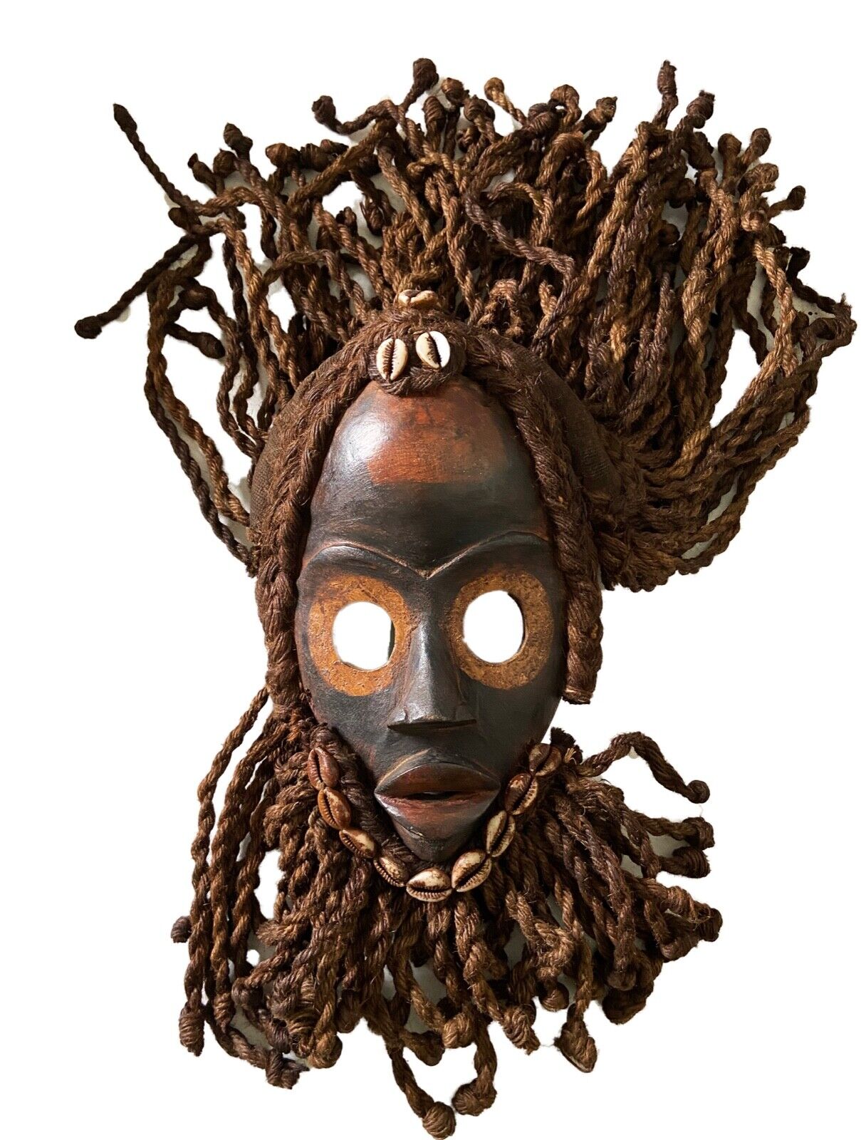 #3553  Superb African I .Coast Dan Ceremonial Mask 14" H