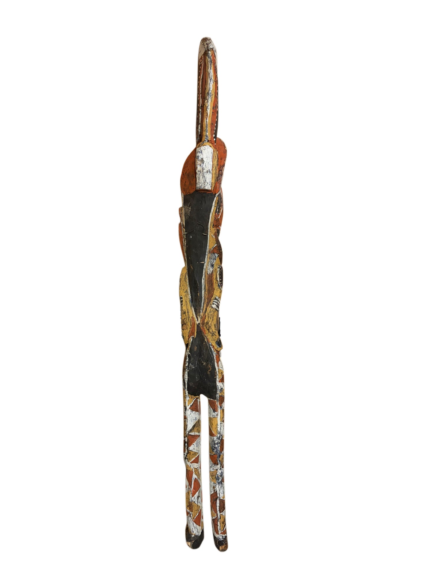 #1255 Vintage  Standing Figure, Abelam People of the Sepik River-Tribes of Papau New Guinea