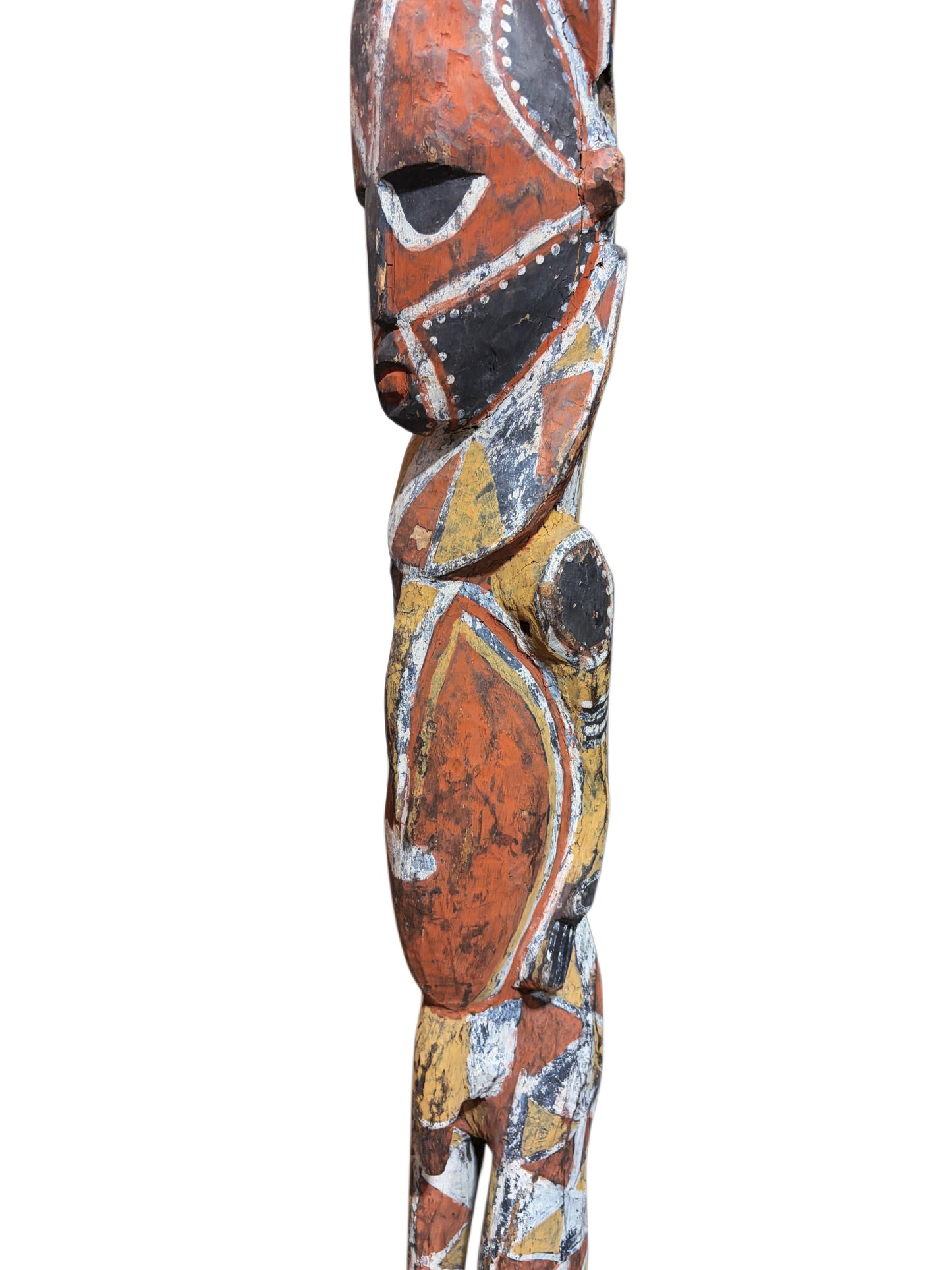 #1255 Vintage  Standing Figure, Abelam People of the Sepik River-Tribes of Papau New Guinea