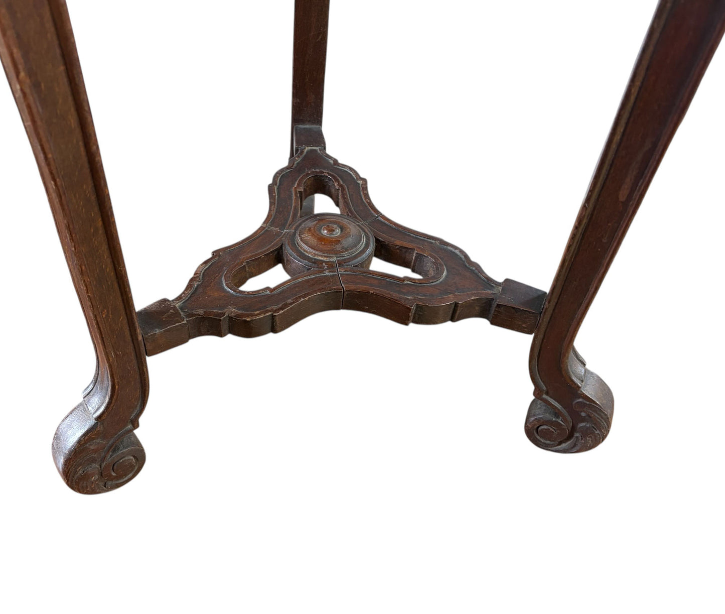 #214  Late 19th-Century English Triangular Accent Table  Cugini Lanzani