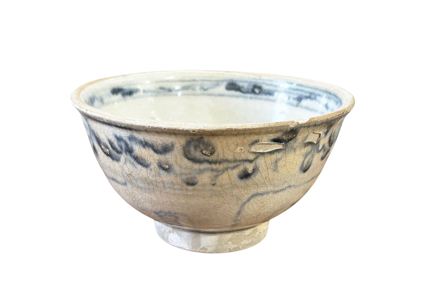 #316A Hoi An Hoard Shipwreck  Antique Bowl Late 15th-Early 16th century 5.5" D