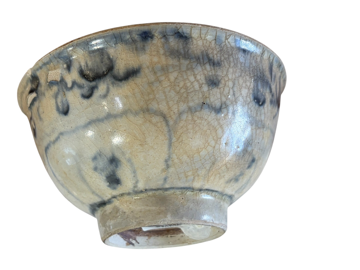 #316A Hoi An Hoard Shipwreck  Antique Bowl Late 15th-Early 16th century 5.5" D