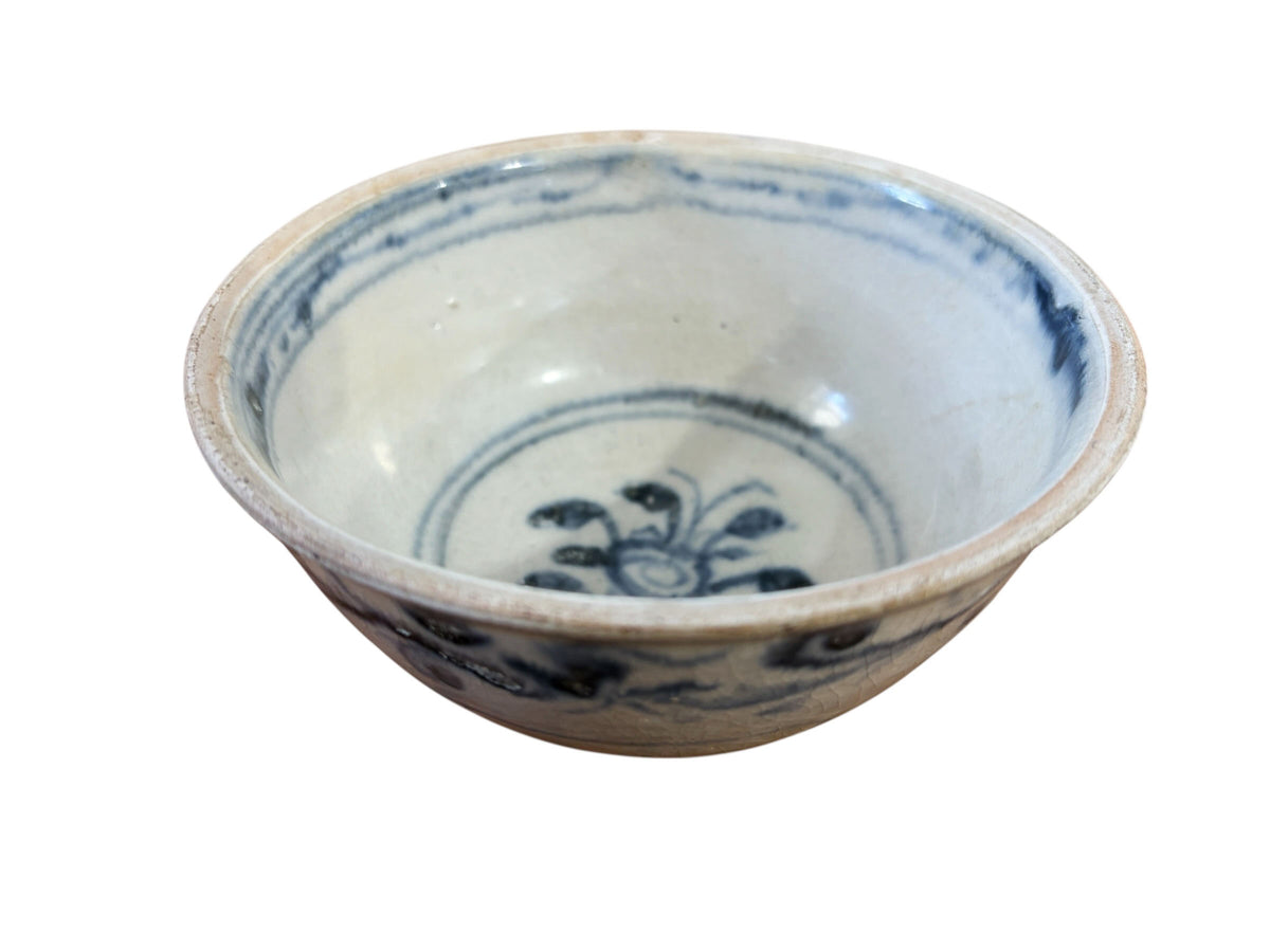 #316A Hoi An Hoard Shipwreck  Antique Bowl Late 15th-Early 16th century 5.5" D