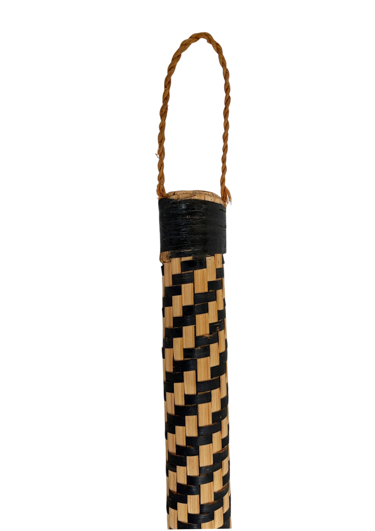 #MB55 Indigenous Rain Forest  Wooden  Rain Stick  Musical Instrument Inspired By Nature 33.5" H