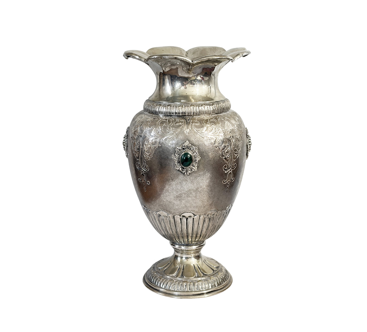 #725 Italian Renaissance Revival or Baroque-inspired baluster / amphora shape 800/Silver