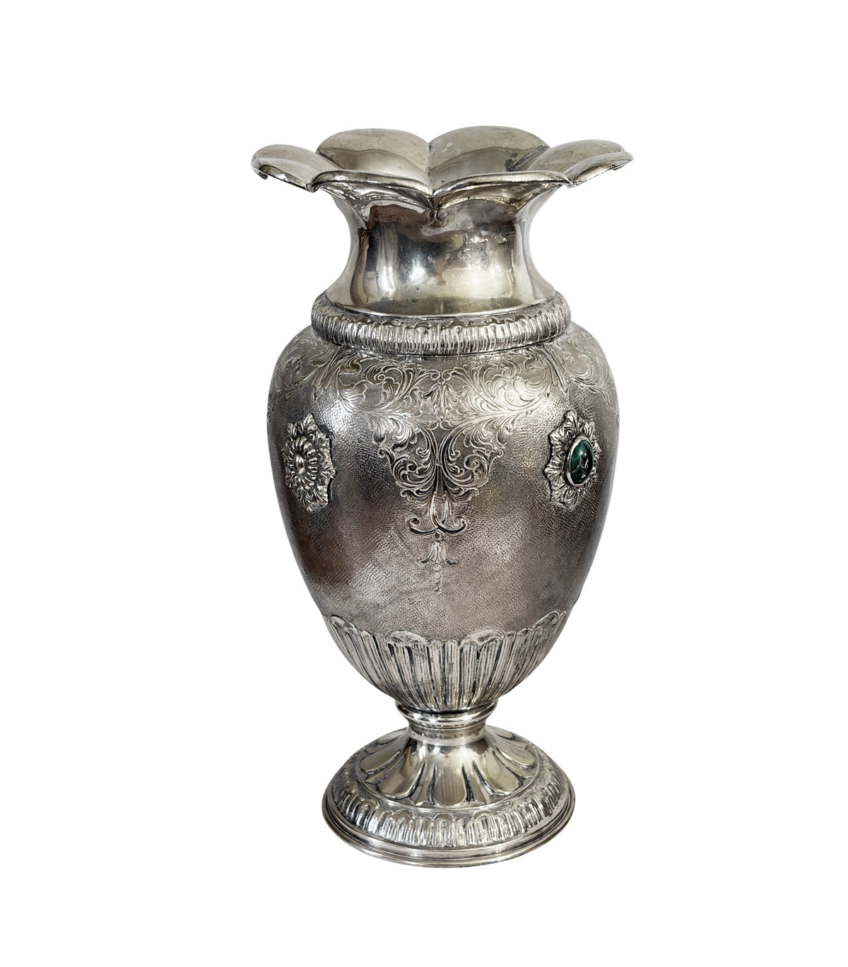 #725 Italian Renaissance Revival or Baroque-inspired baluster / amphora shape 800/Silver