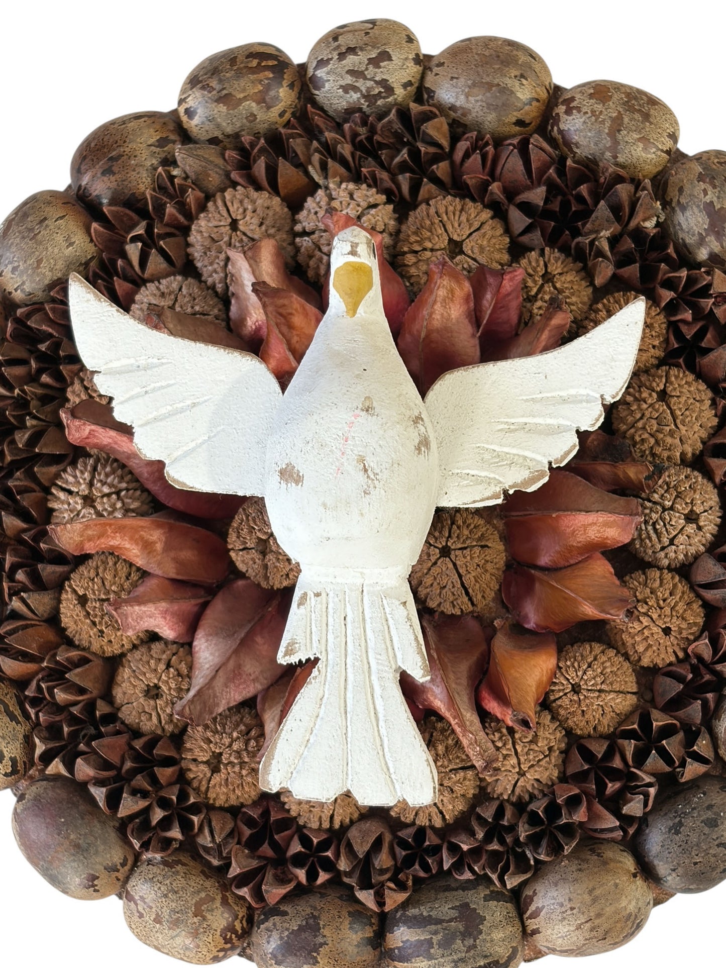 #679 Wooden Dove Sunburst the Holy Spirit 7.5" Diameter