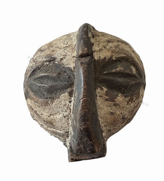 # 677 Vintage  African Songye Kifwebe  Small Passport Mask 3.5" H