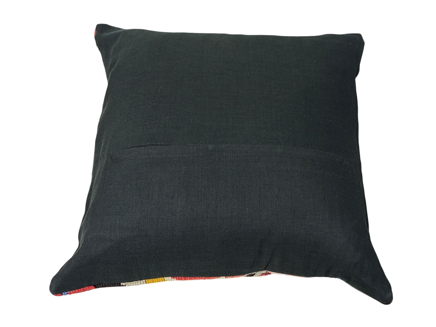 #1744/59 Superb Custom Made Old Turkish  Tribal Kilim Pillow  20" by 20"