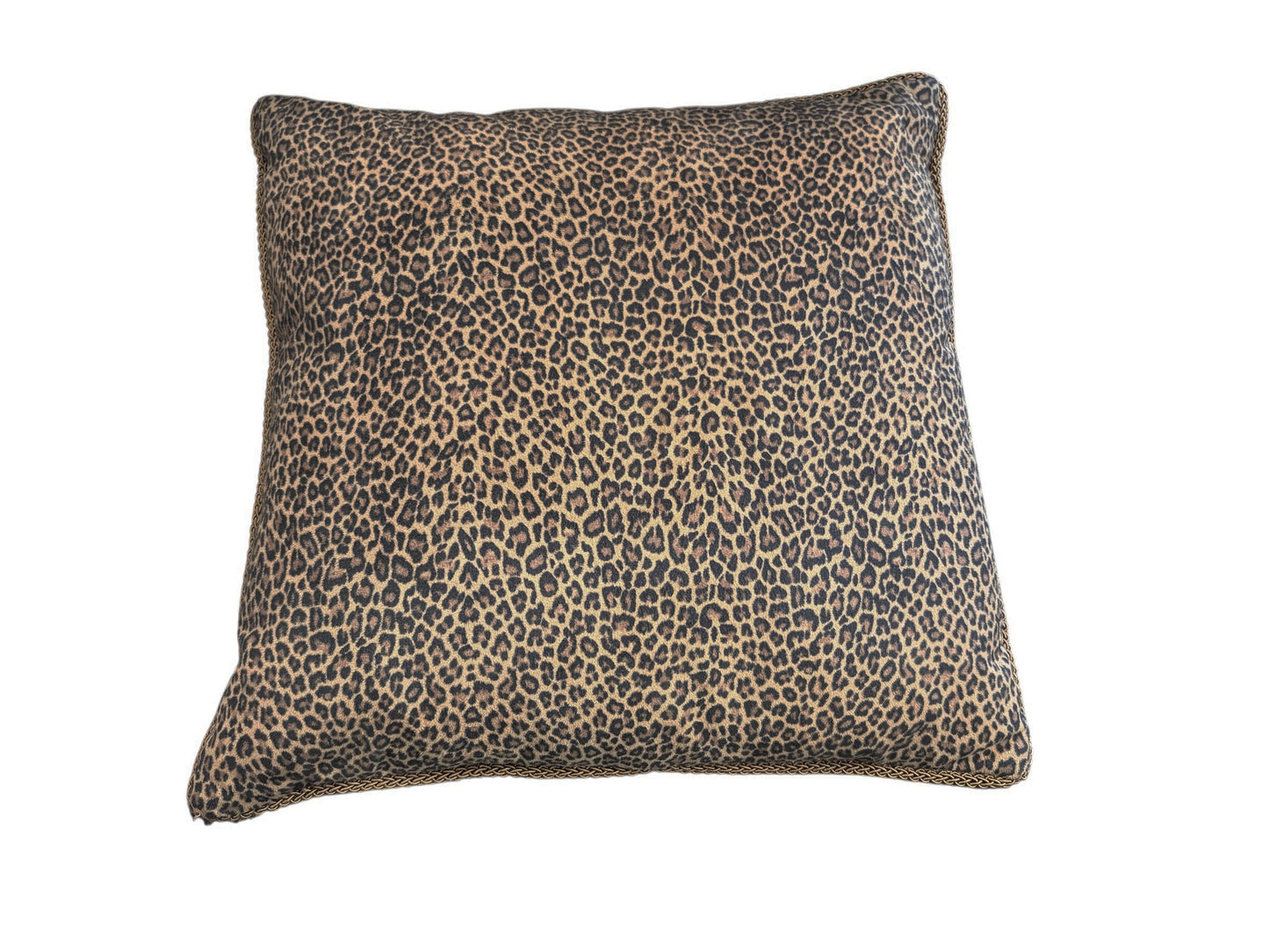 #46 Velvet  Custom Made Square  Animal Print  Pillow 13"