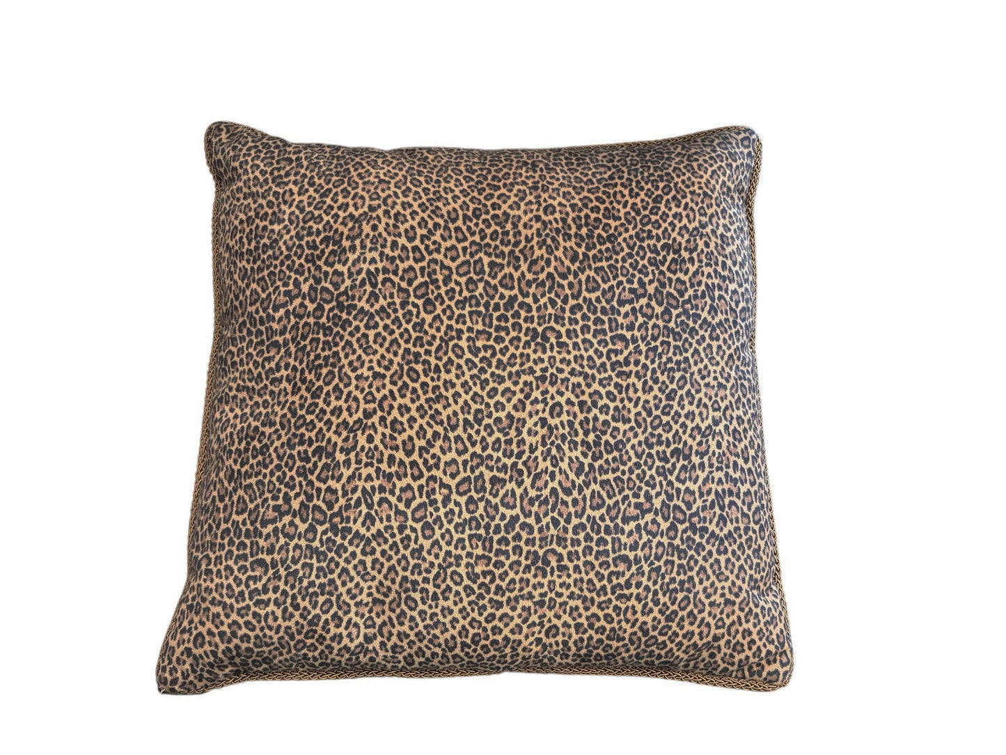 #46 Velvet  Custom Made Square  Animal Print  Pillow 13"