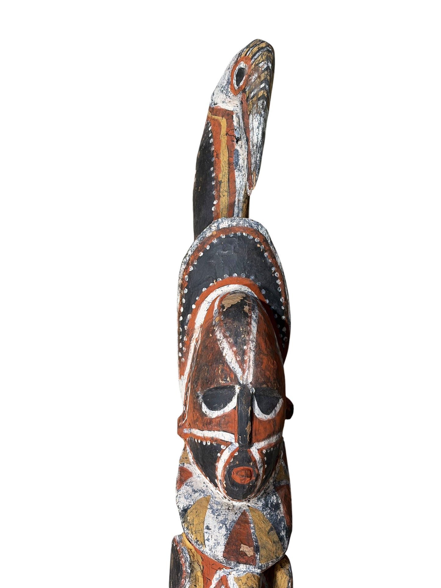 #1255 Vintage  Standing Figure, Abelam People of the Sepik River-Tribes of Papau New Guinea