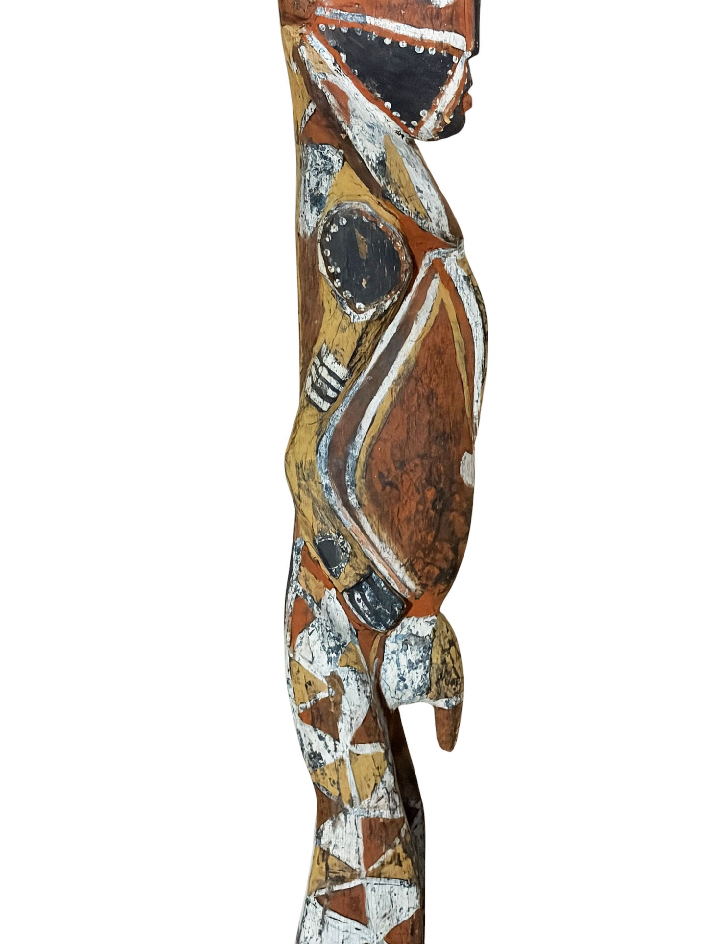 #1255 Vintage  Standing Figure, Abelam People of the Sepik River-Tribes of Papau New Guinea