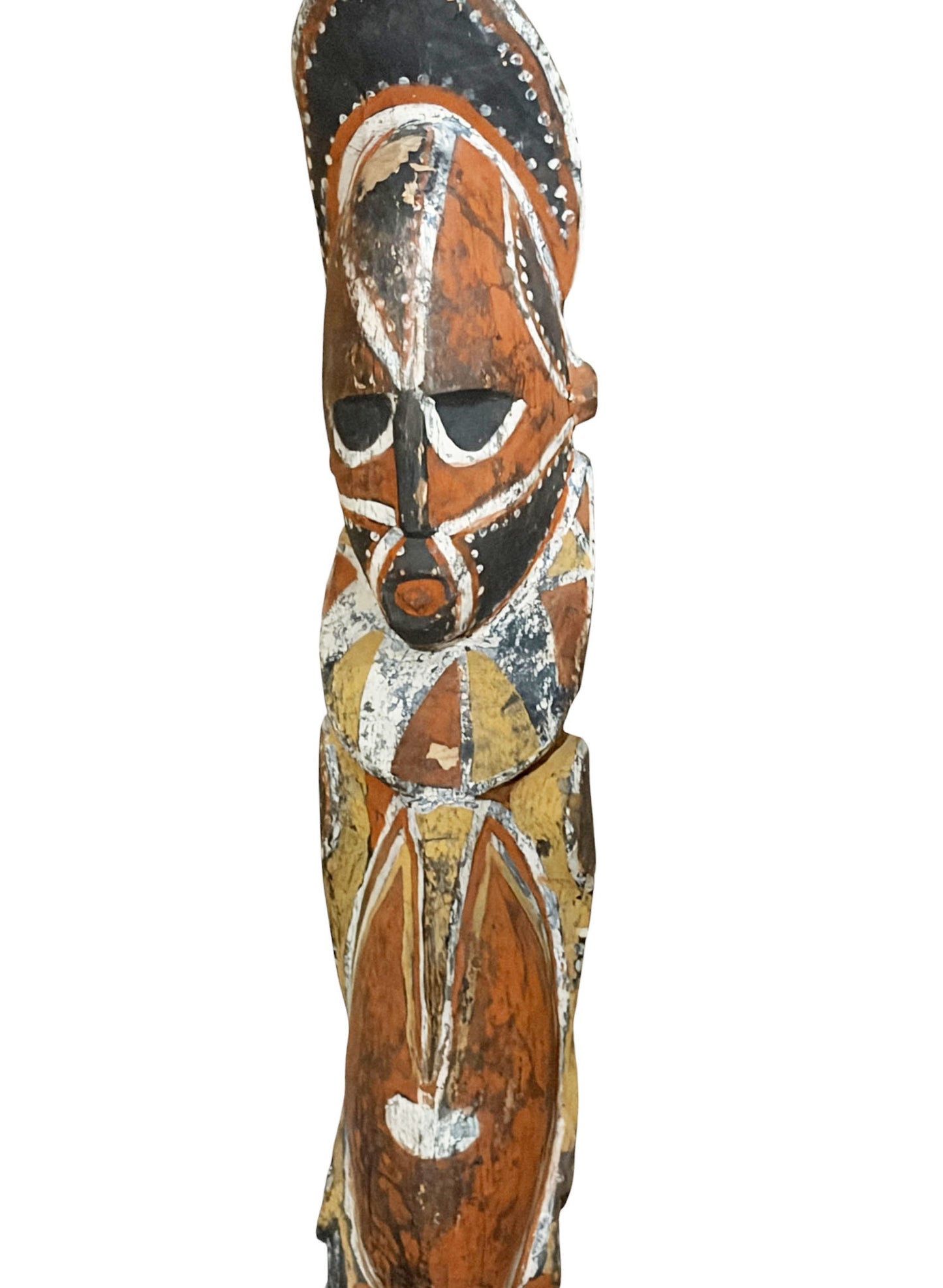 #1255 Vintage  Standing Figure, Abelam People of the Sepik River-Tribes of Papau New Guinea