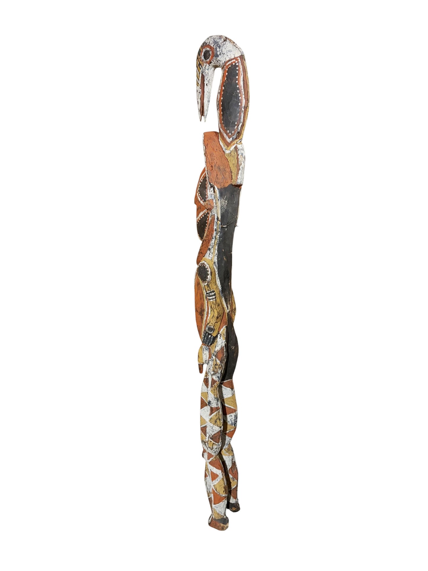 #1255 Vintage  Standing Figure, Abelam People of the Sepik River-Tribes of Papau New Guinea
