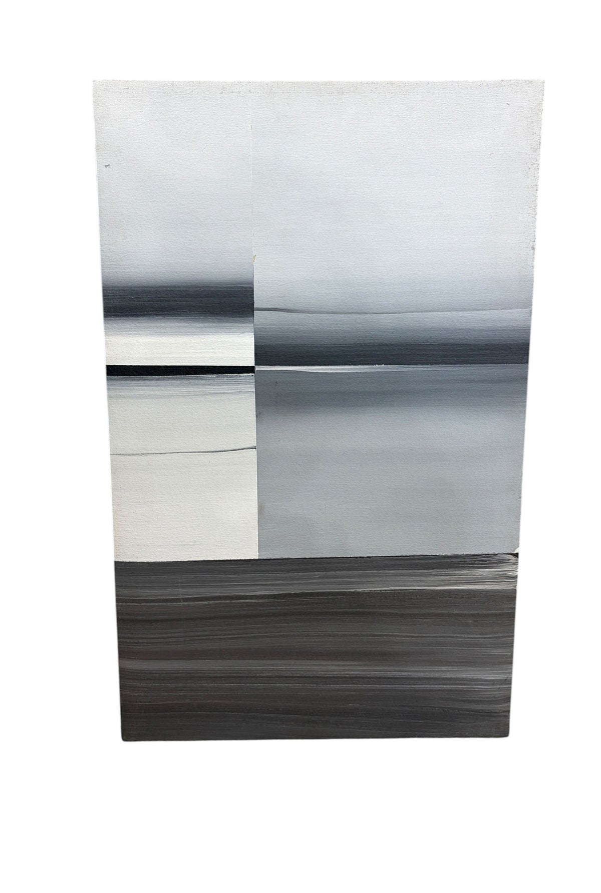 #61 Nicole Mouracade Nim Abstract Acrylic  On canvas Set of 4 Paintings