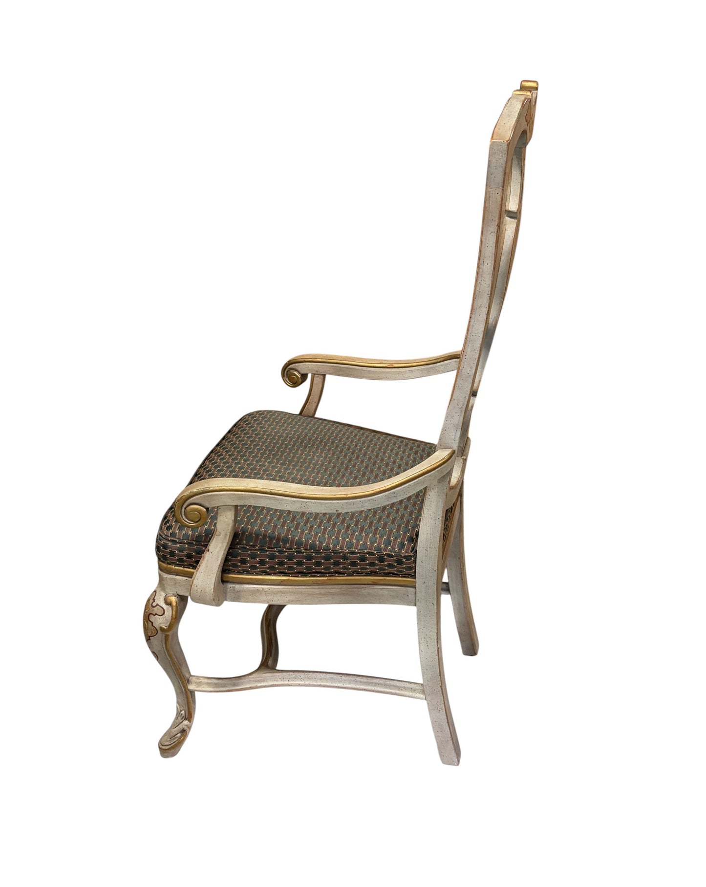 #6731  Drexel Heritage Sketchbook Chinoiserie ArmChair