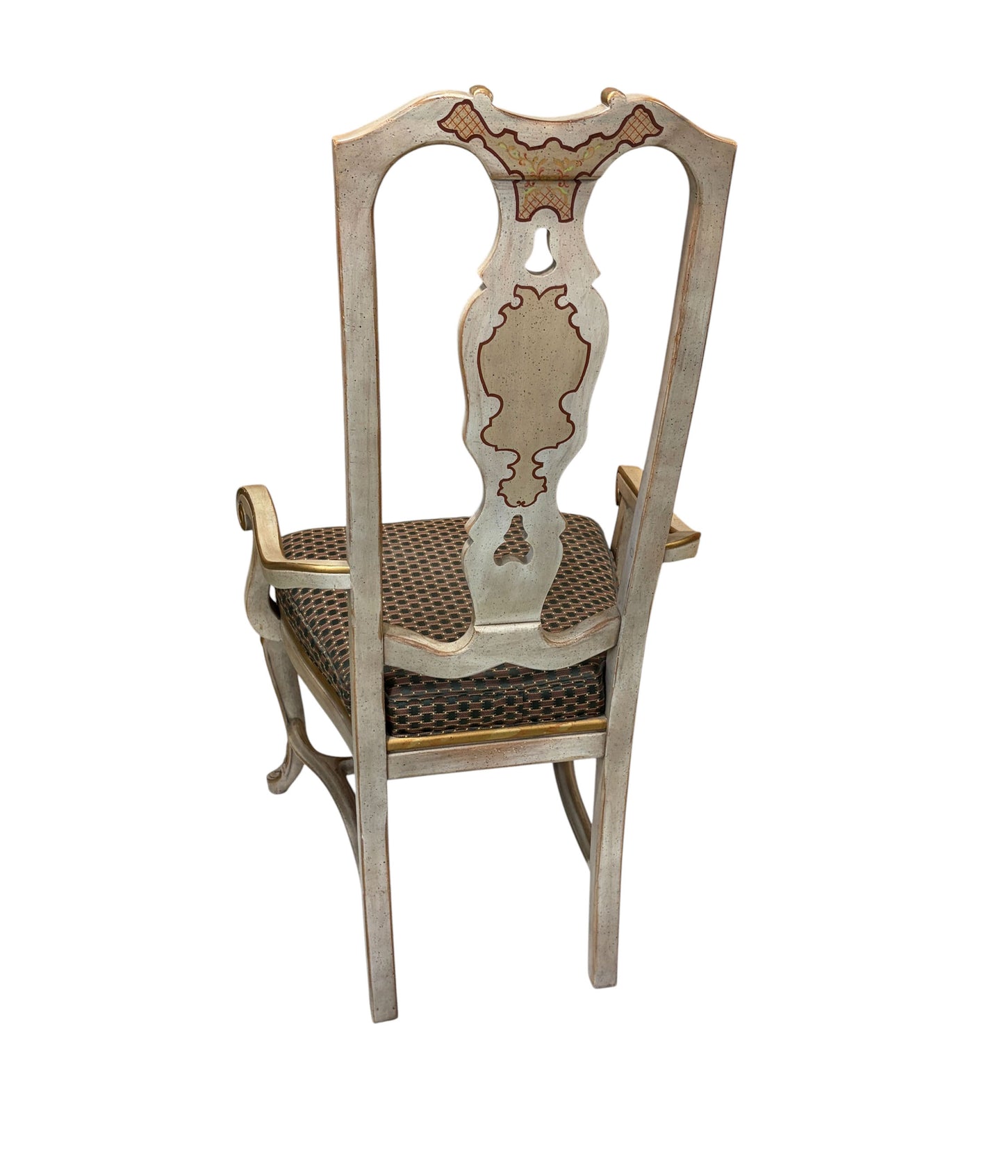 #6731  Drexel Heritage Sketchbook Chinoiserie ArmChair