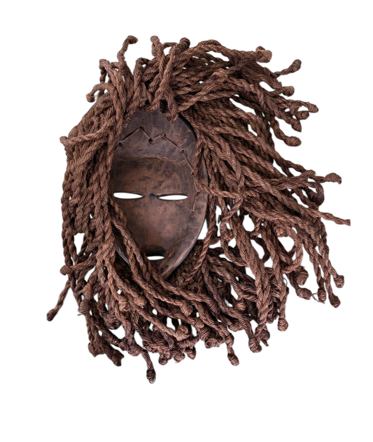 #3275A Superb Vintage  African I .Coast Dan Ceremonial Dance  Mask 14" H
