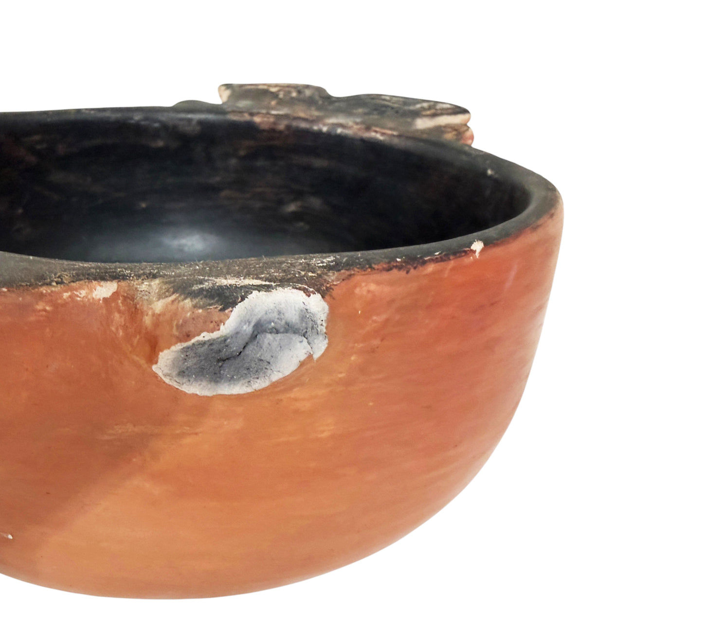 #E Vintage Indigenous Karaja Ceramic Zoomorphic Bowl