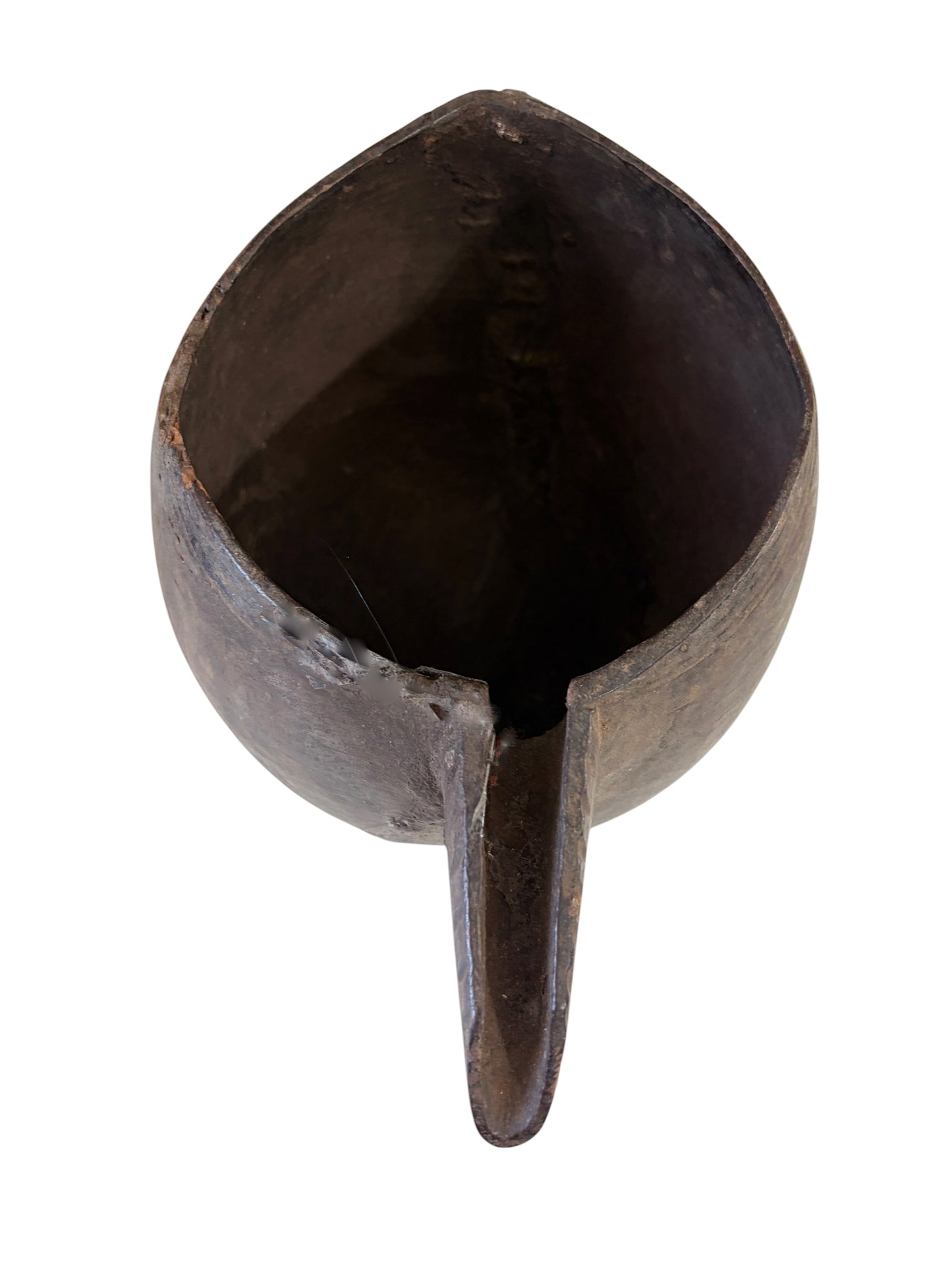 #752 Vintage  LG African  Kuba wooden Cup  Congo