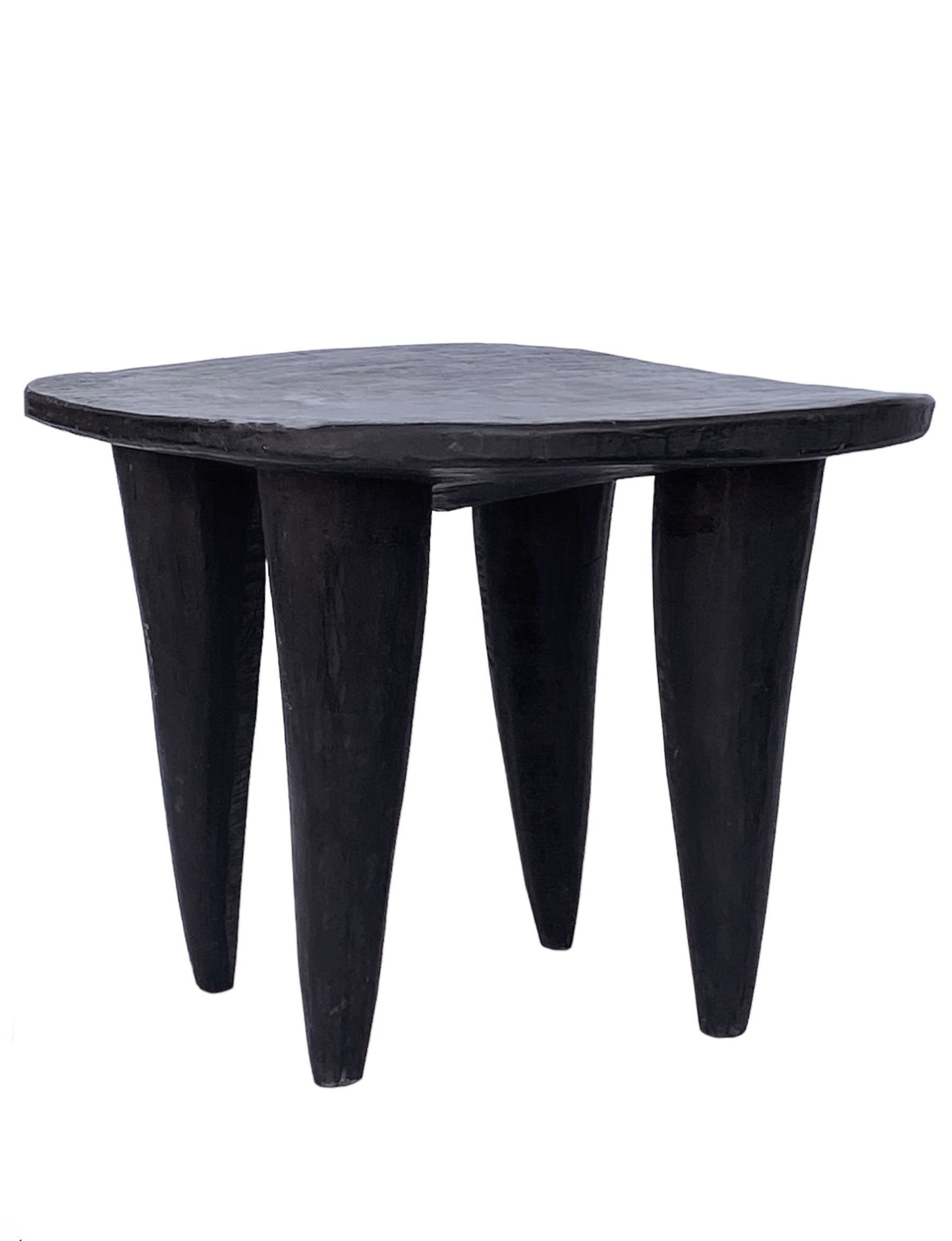 # 5442 Superb LG African Senufo Stool / Table  I coast 25" w