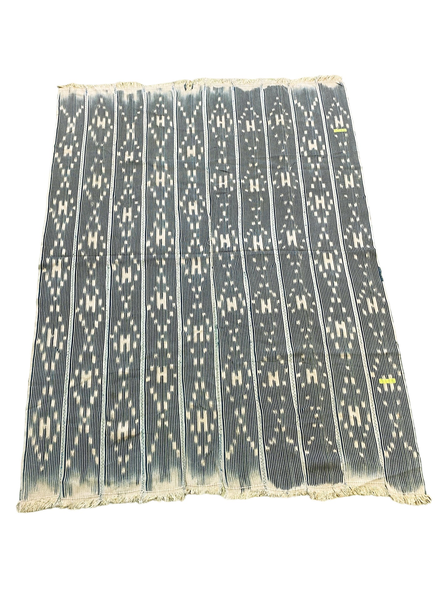 #5743 Vintage Baule /Baoulé Cloth/Textile Côte d’Ivoire. 55" by 40"