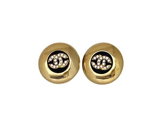 #14 Vintage Clip-on Earrings  Inspired by iconic Chanel designs