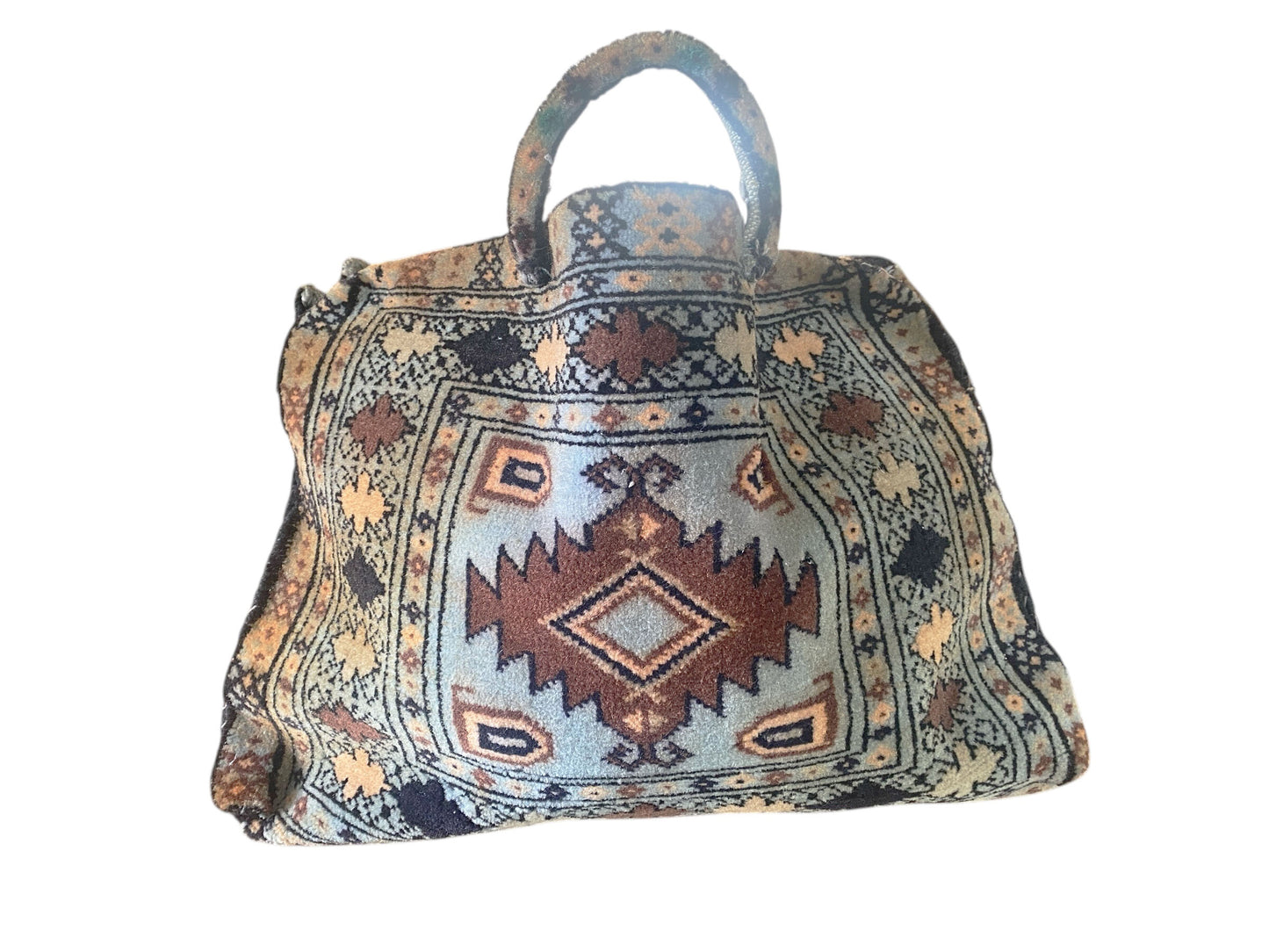 #665 Antique Caucasian  Tribal HandBag 20" W