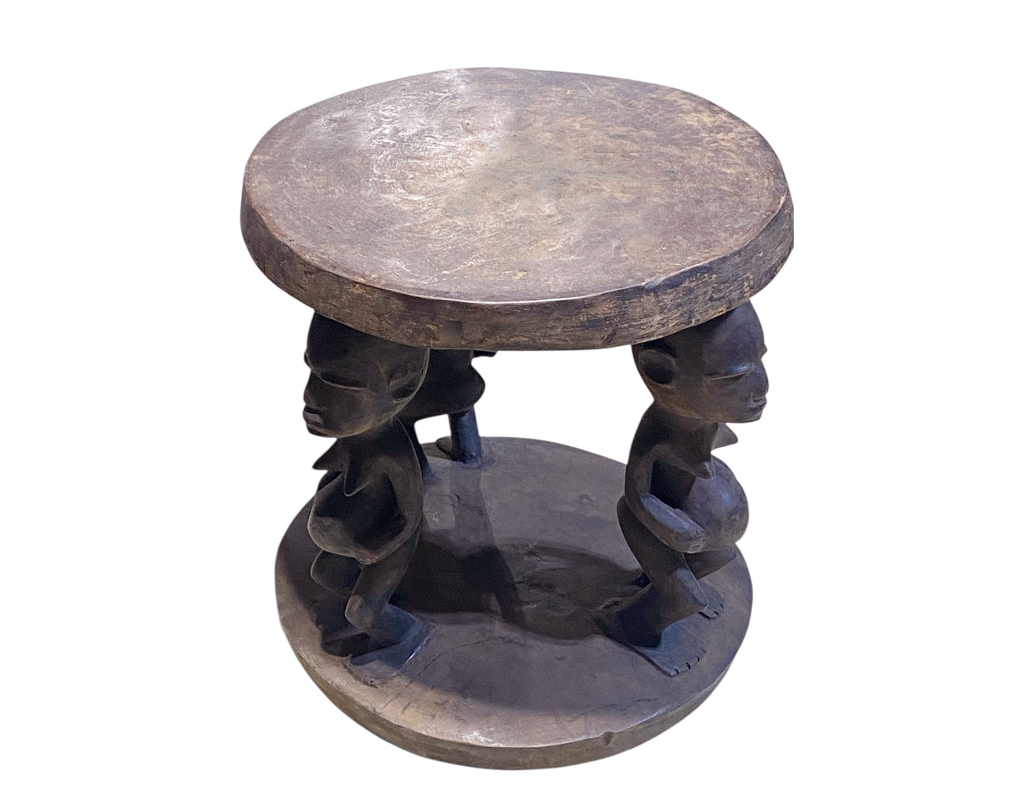 #1190 Superb  Rare African Maternity Baga  Stool/Table  Guinea 16" H