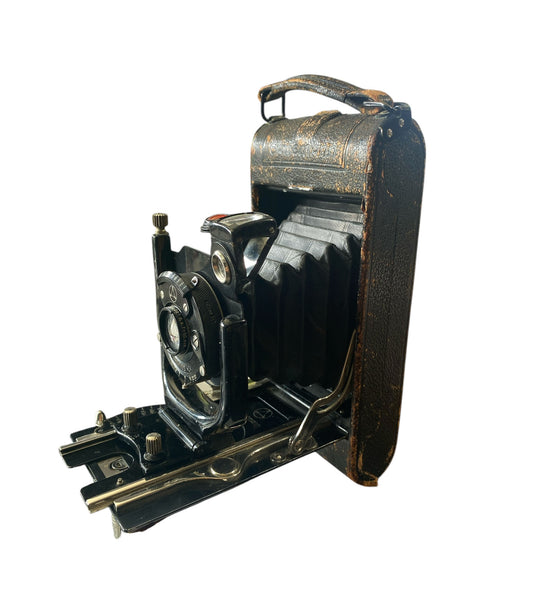 #6406 Rare Ernemann  Dresden Germany Folding Film Camera