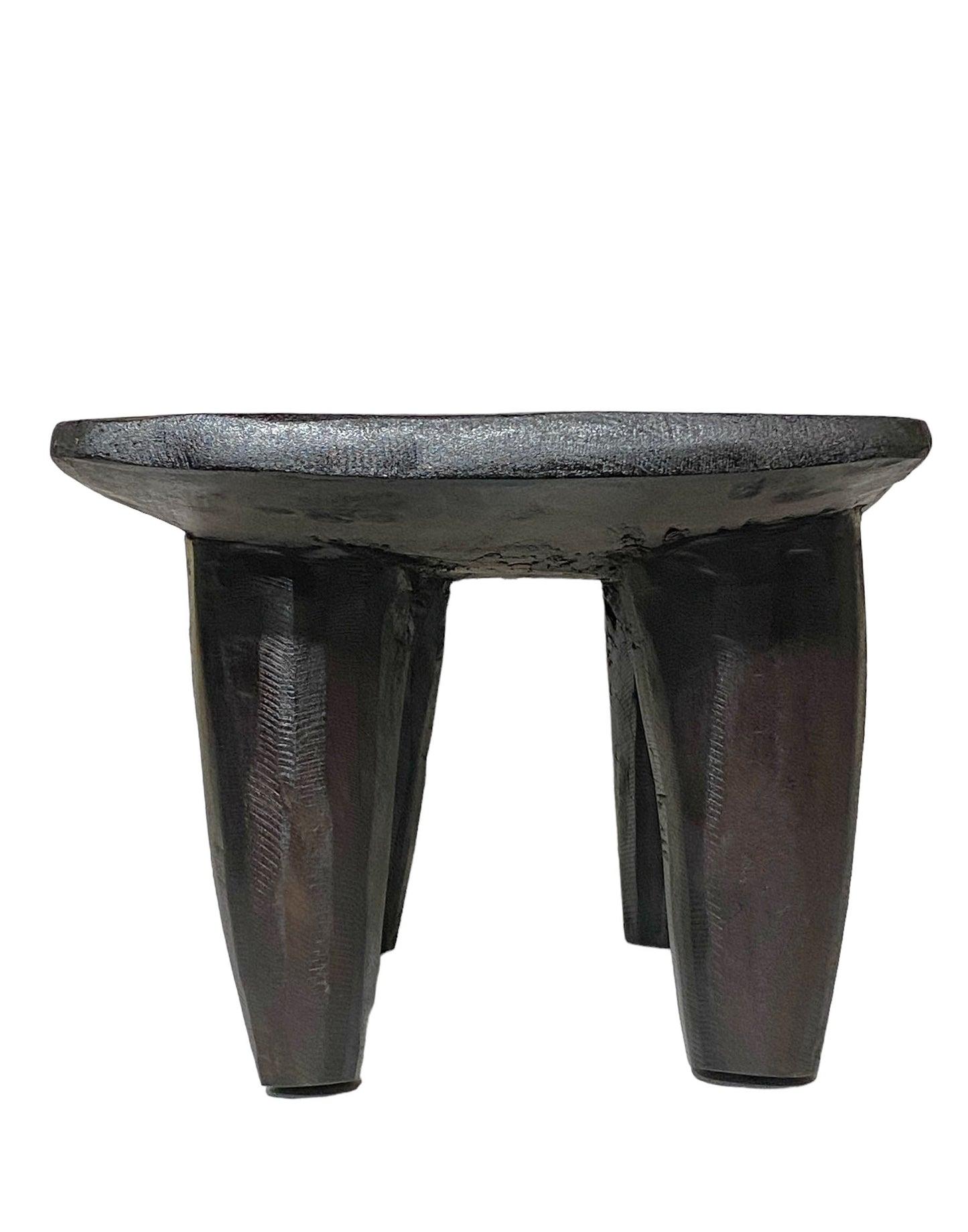 # 5910 African Carved Wood Senufo Table/Stool 22" W